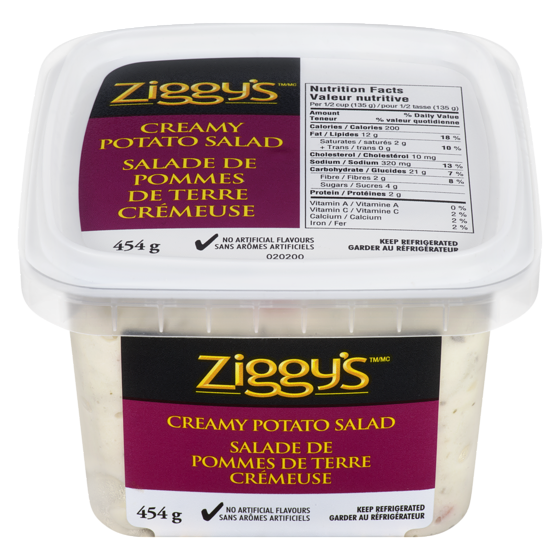 Ziggy's Creamy Potato Salad 454G.