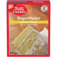 Bety Crocker Supermoist Cake Mix Lemon 375 G.