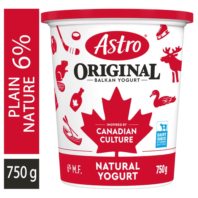 Astro Original Yogurt Cappuccino, Balkan Style 6%, 750g