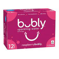 Bubly Sparkling Water Raspberry 12pk