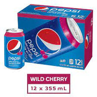 Pepsi Wild Cherry 12 X 355ml  Cans