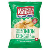 Covered Bridge Sour Cream   Onion Kettle Cooked 170g