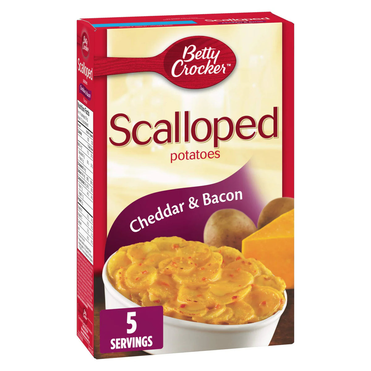 Betty Crocker Scalloped Potatoes with Cheddar and Bacon, 148 g