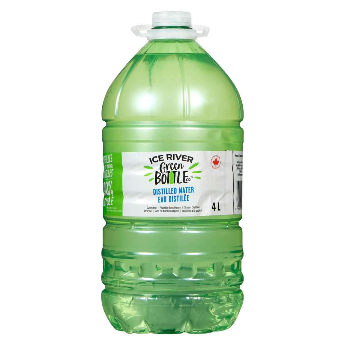 Ice River Springs Distilled Water, 4 L