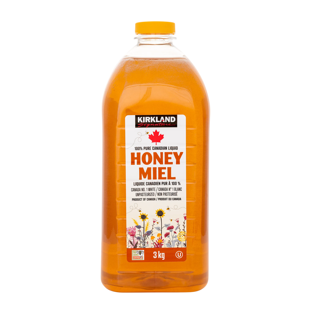 Kirkland Signature 100% Pure Liquid Honey, 3 kg