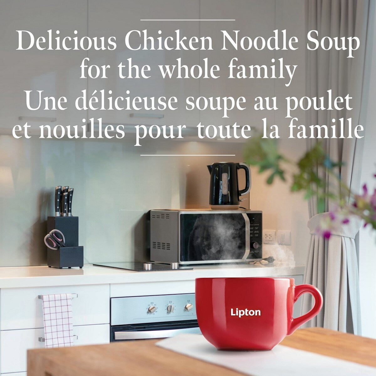 Lipton Chicken Noodle Dry Soup Mix, 2 × 83 g