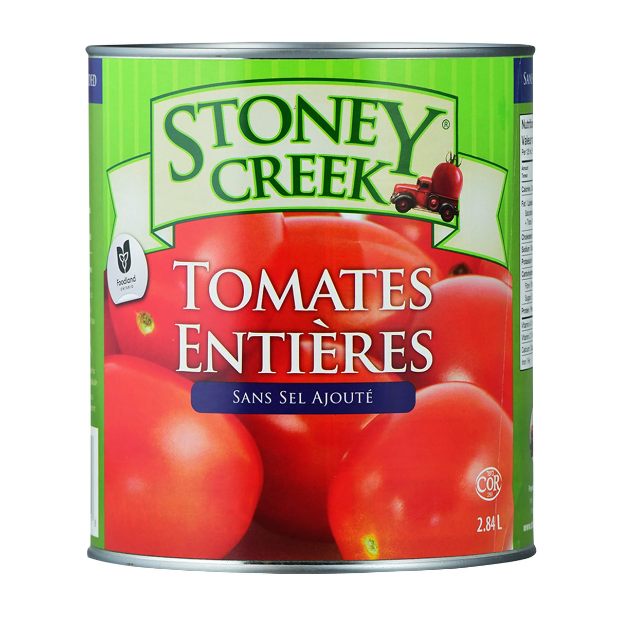 Stoney Creek Whole Peeled Tomatoes, 6 × 2.84 L