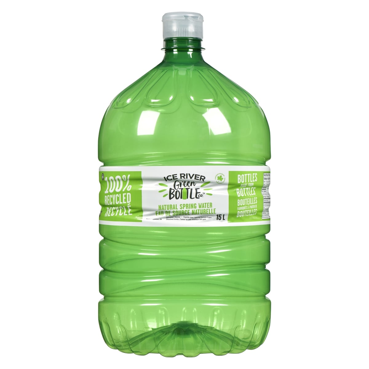 Ice River Springs Ice River Natural Spring Water, 15 L