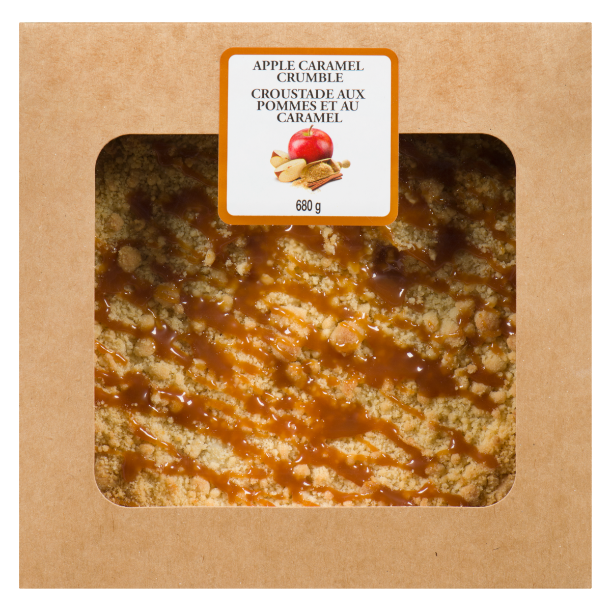 Caramel Apple Pie, 8 Inch, 680 g