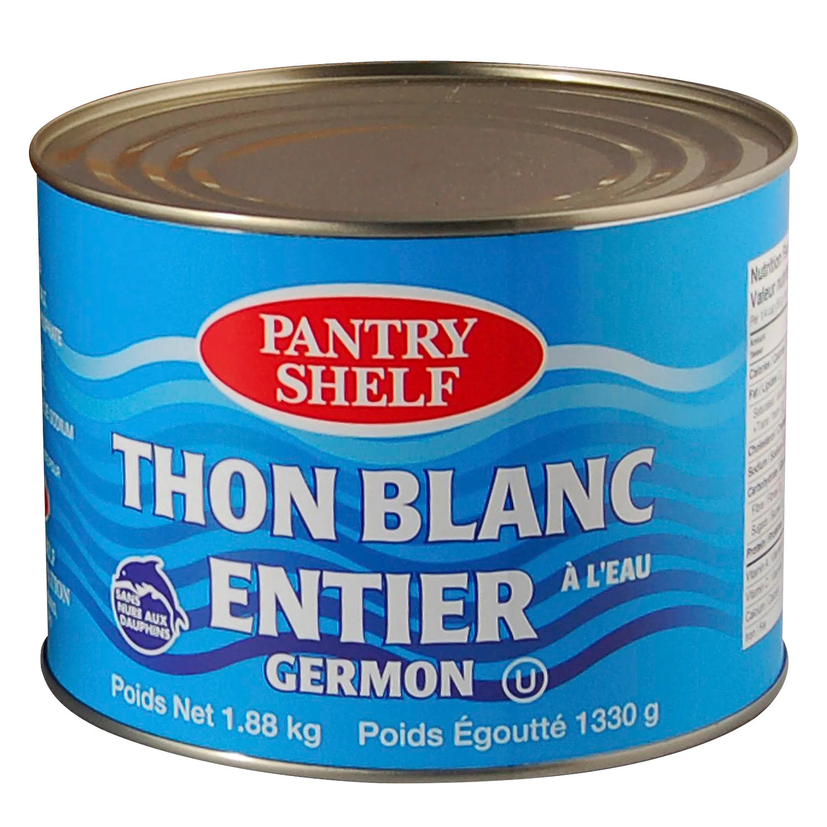 Pantry Shelf Solid White Albacore Tuna in Water, 1.88 kg