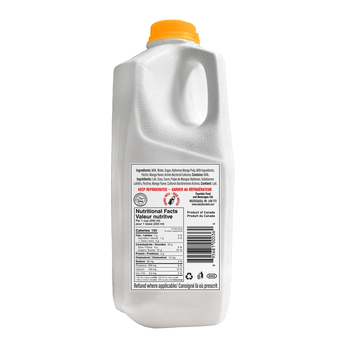 Elegant Mango Lassi, 1.89 L