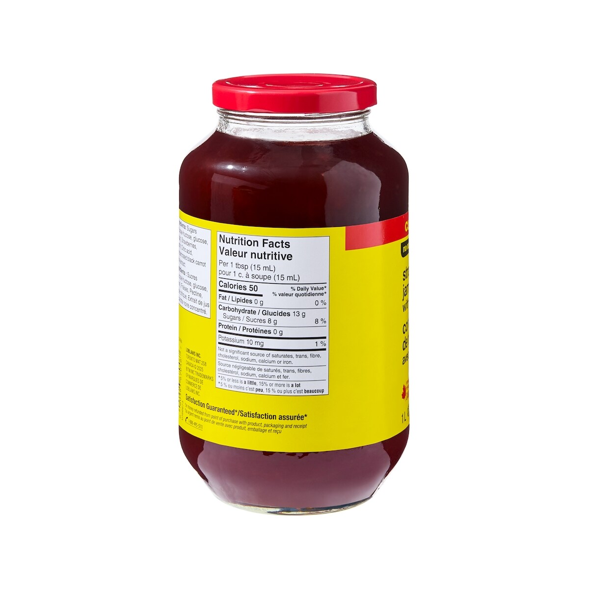 No Name Strawberry Jam with Pectin, 1 L