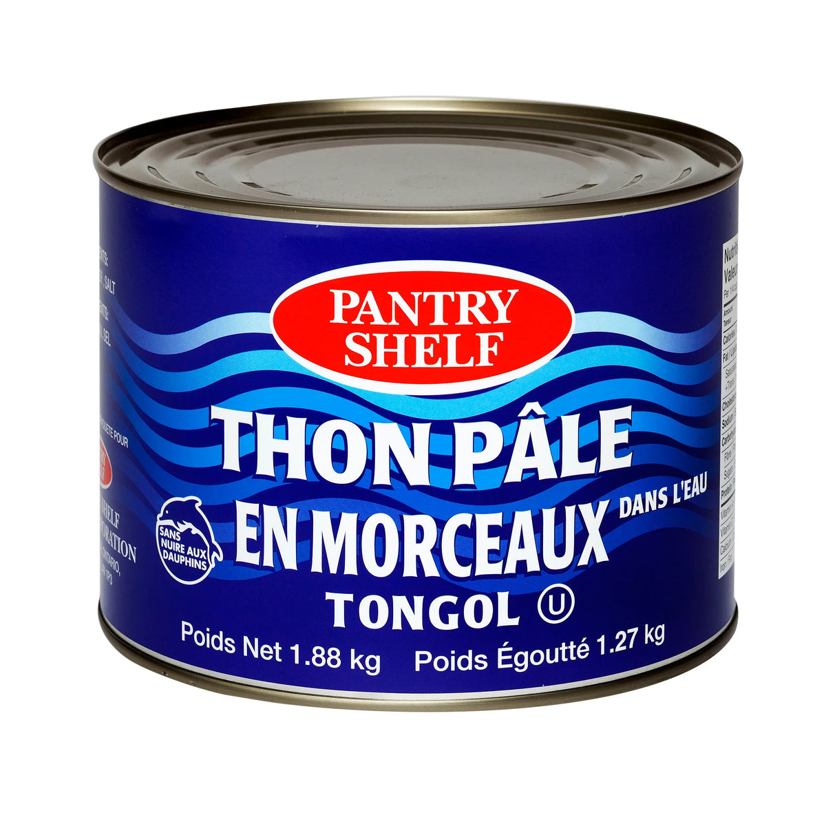 Pantry Shelf Chunk Light Tongol Tuna in Water, 1.88 kg