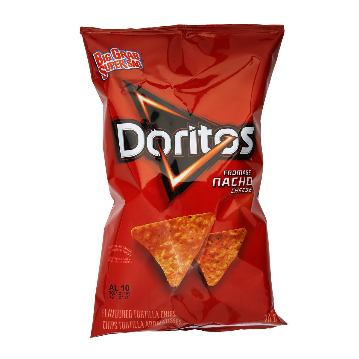 Doritos Nacho Cheese Tortilla Chips, 32 × 70 g