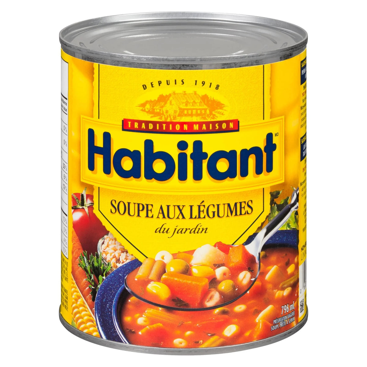 Habitant Garden Style Vegetable Soup, 796 mL
