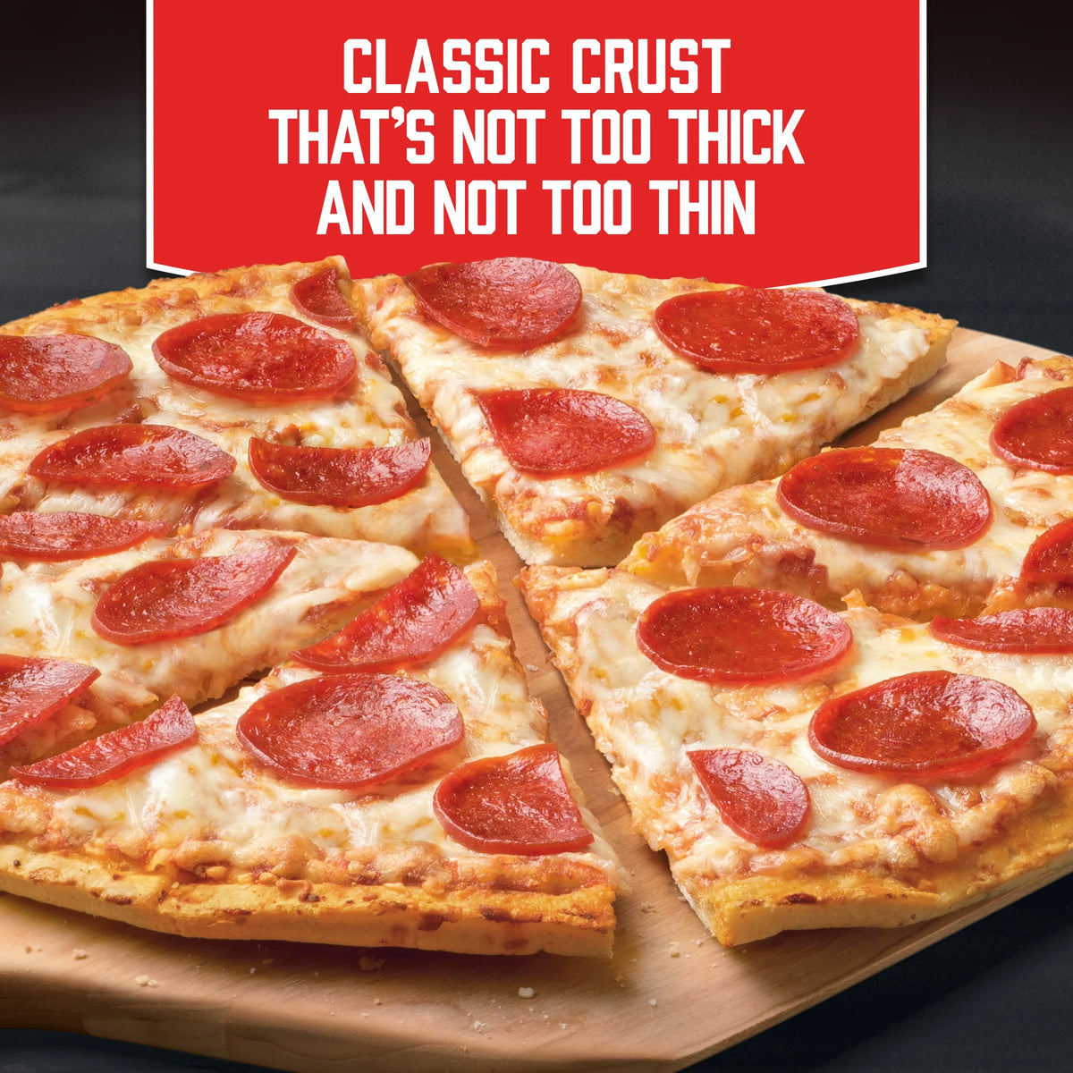 Red Baron Classic Crust Pepperoni Pizza, 584 g