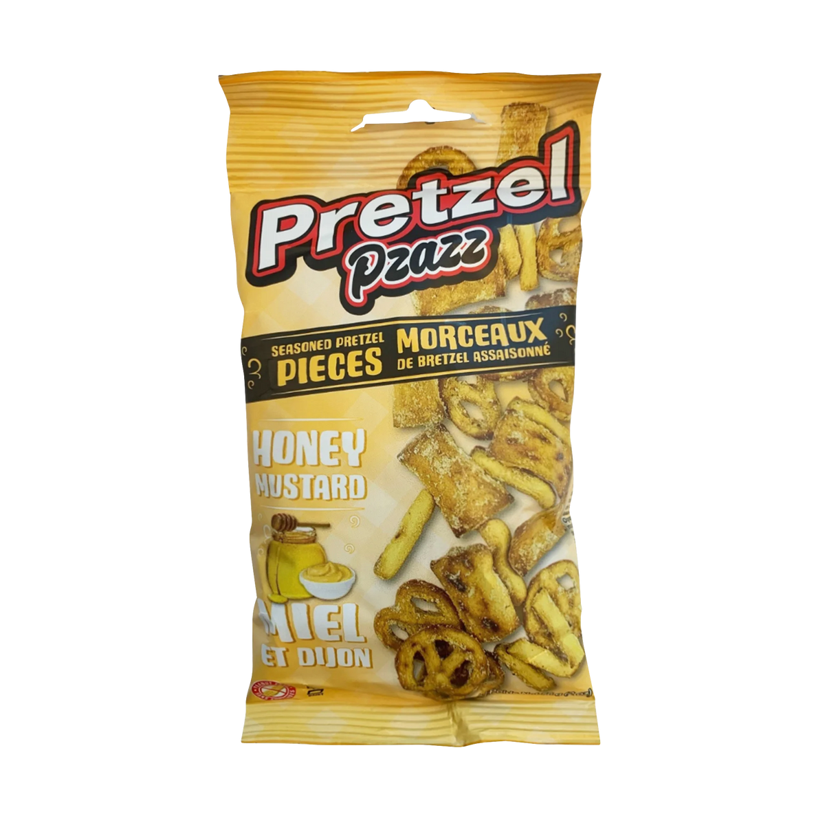 Pretzel Pzazz Honey Mustard Pretzels, 12 × 56 g