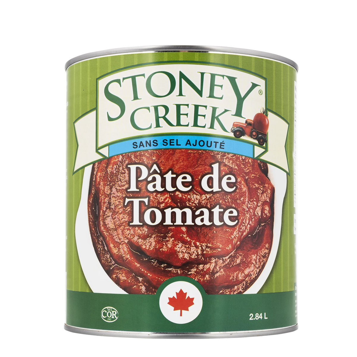 Stoney Creek Tomato Paste, No Salt Added, 2.84 L