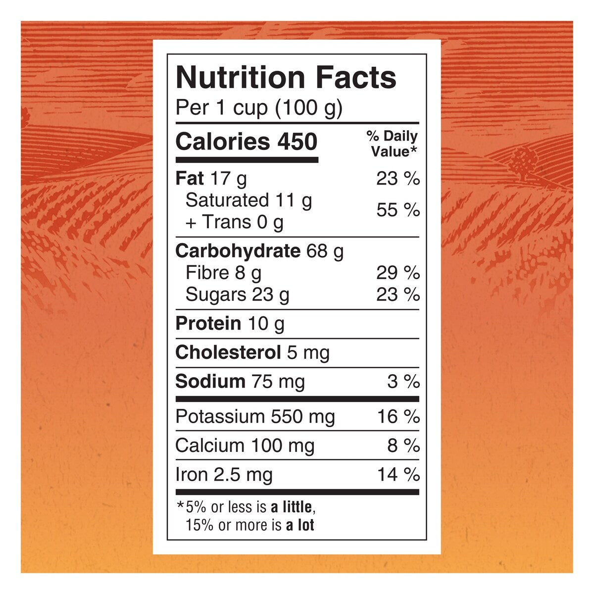 Quaker Harvest Crunch Original Granola Cereal, 475 g