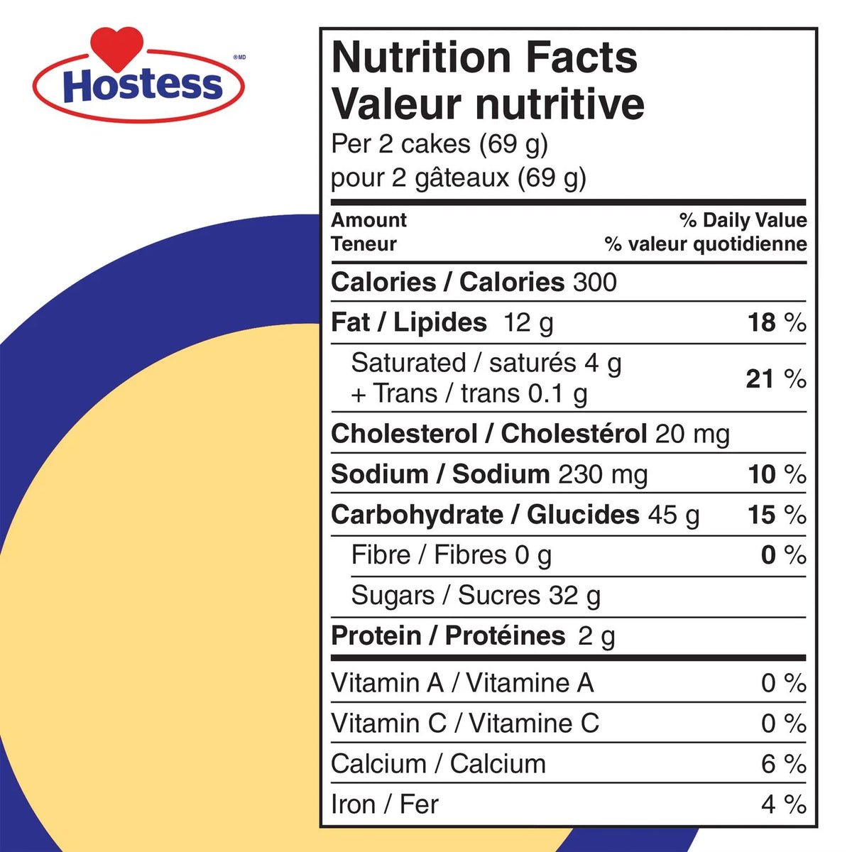 Hostess Vanilla Cupcakes, 206 g