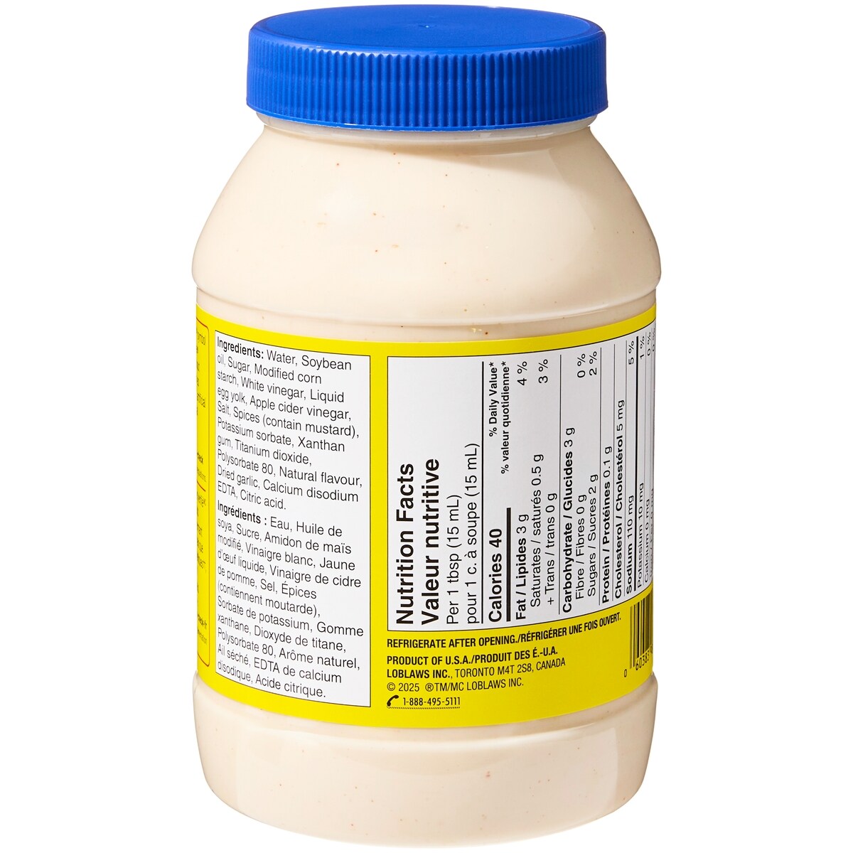 No Name Whipped Dressing, 890 mL