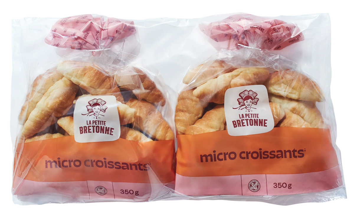 La Petite Bretonne Micro Croissants, 2 × 350 g