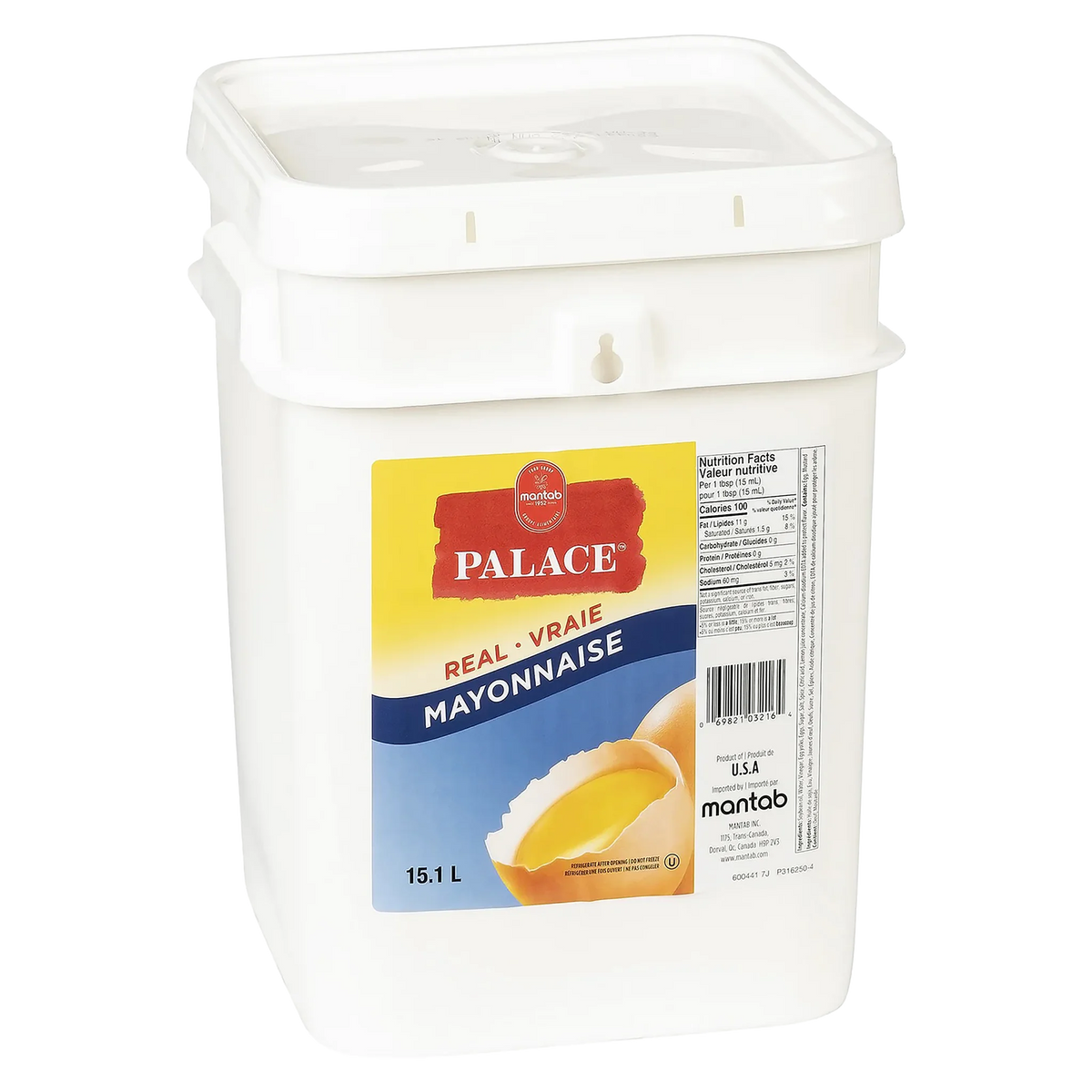 Palace Real Mayonnaise, 15.1 L