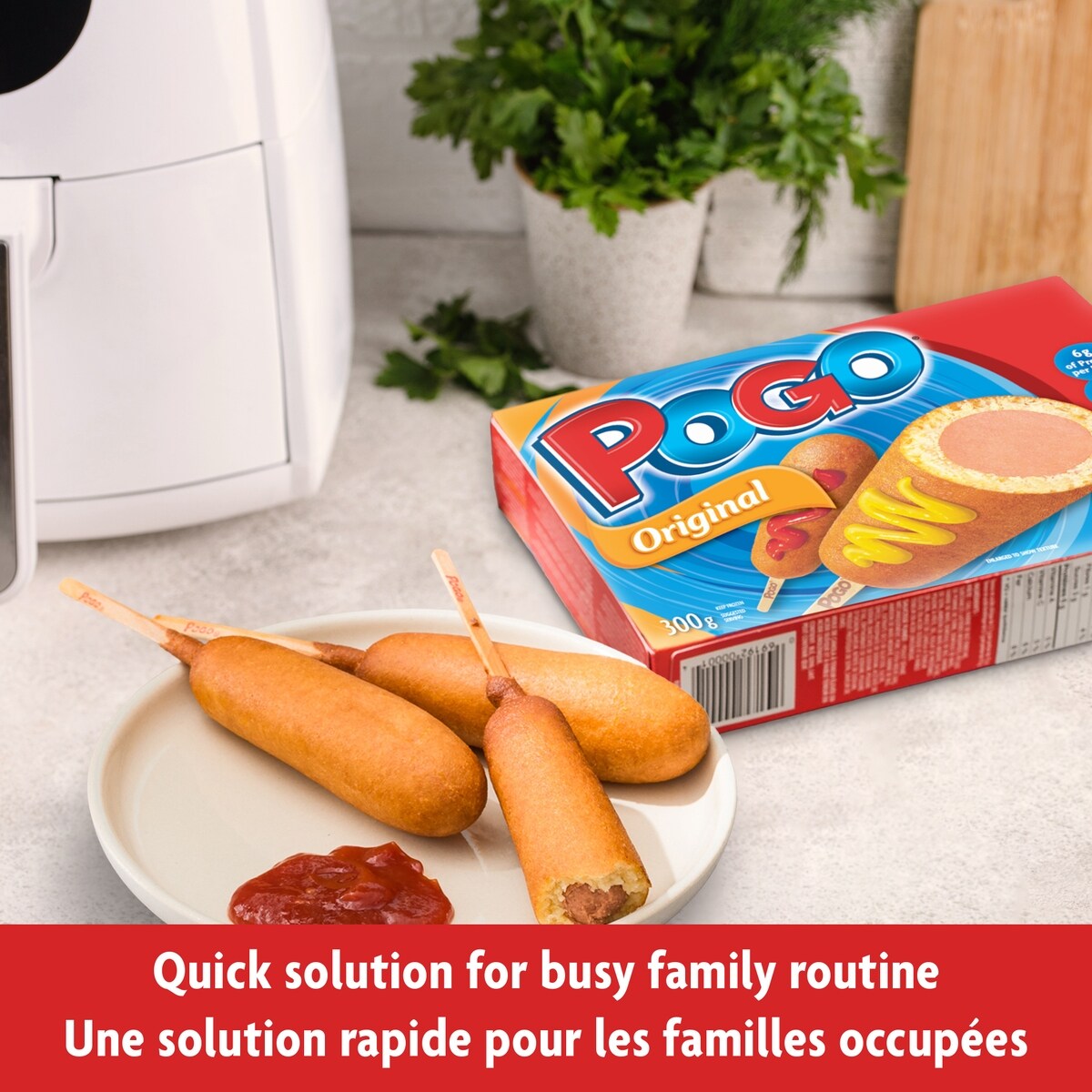 Pogo All Beef Frozen Corn Dogs 8 Pack, 600 g