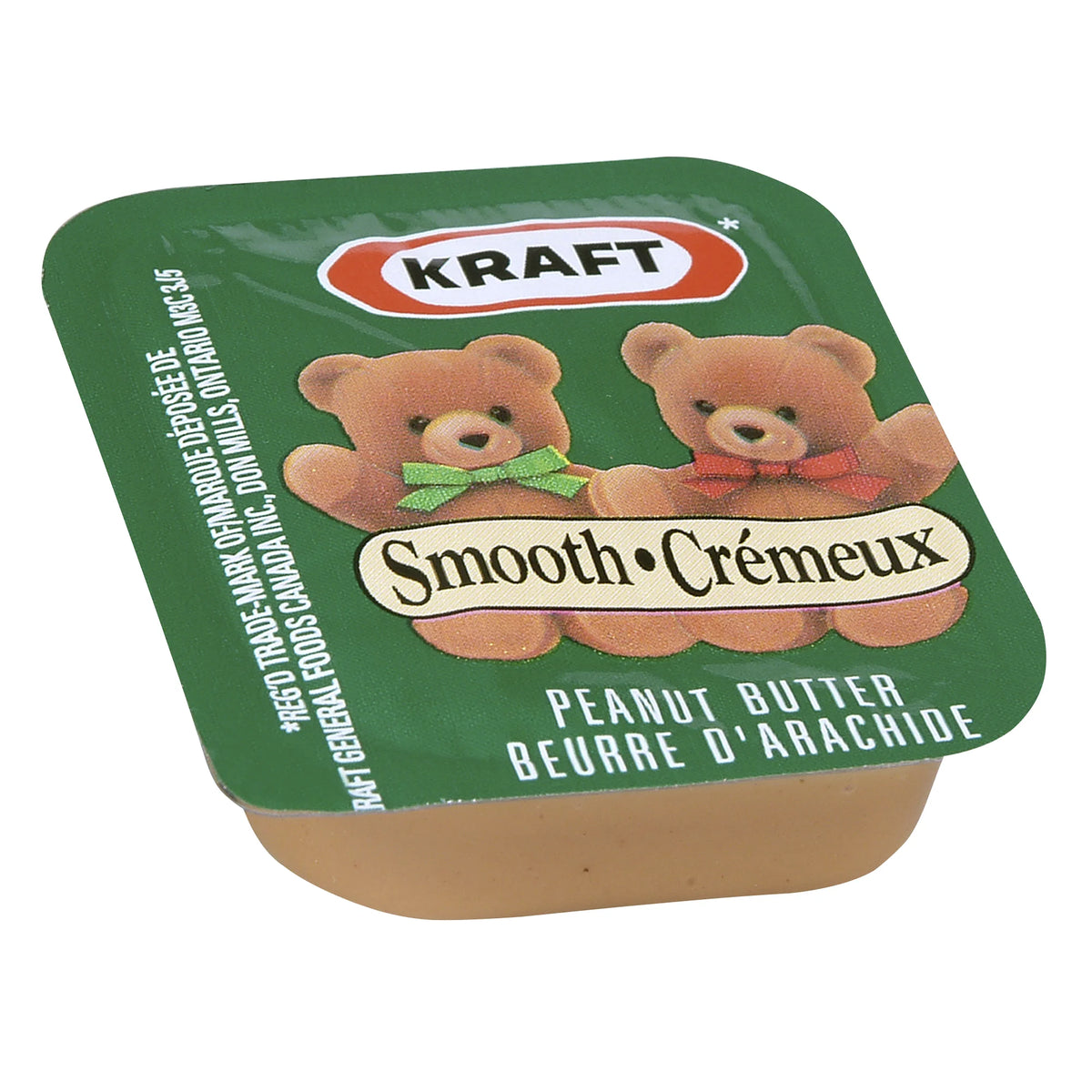 Kraft Smooth Single-Serve Peanut Butter, 200 × 18 g