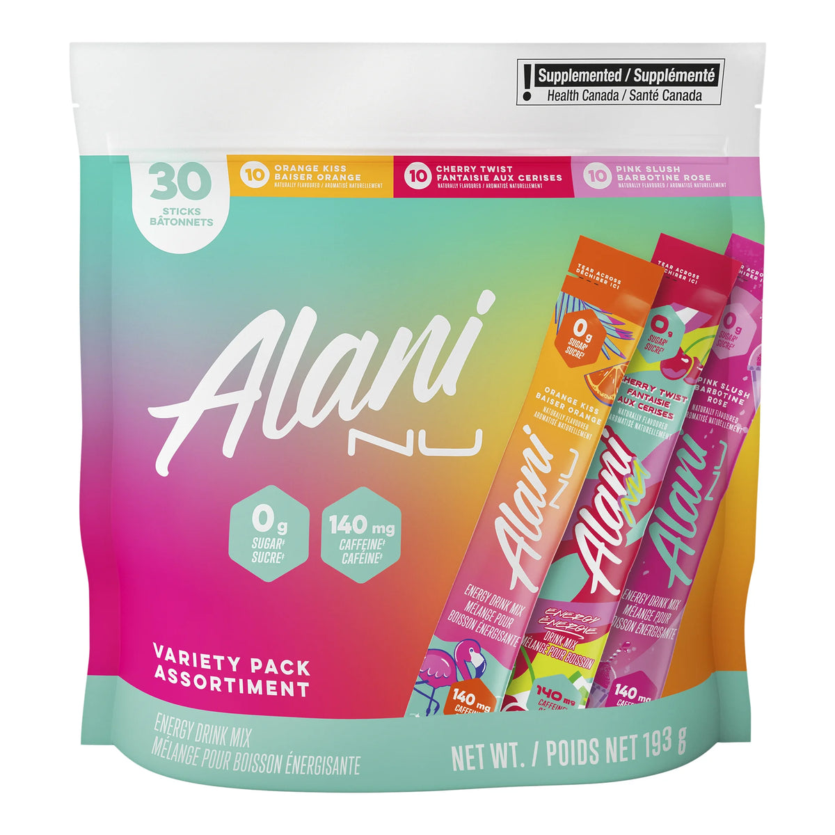 Alani NU Energy Drink Mix Variety Pack, 30 count