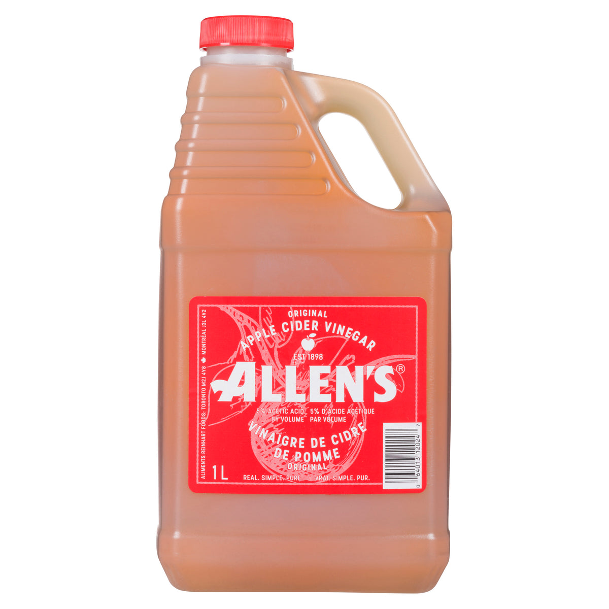 Allen's Apple Cider Vinegar, 1 L