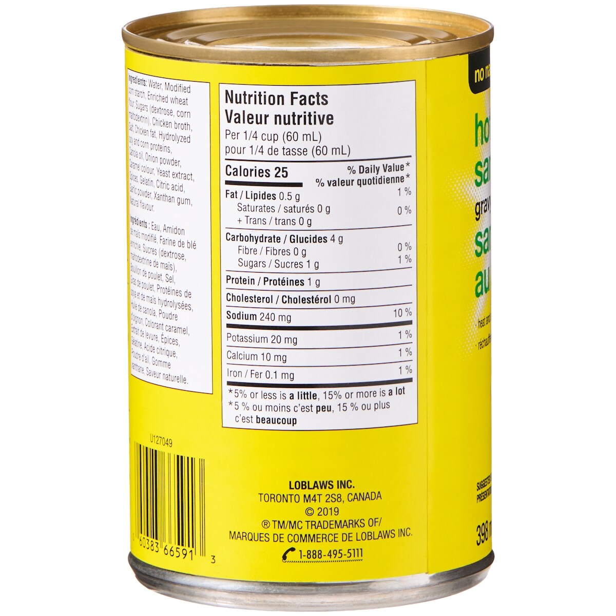 No Name Hot Chicken Sandwich Gravy, 398 mL