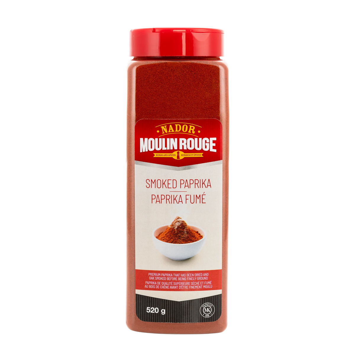 Moulin Rouge Smoked Paprika, 520 g
