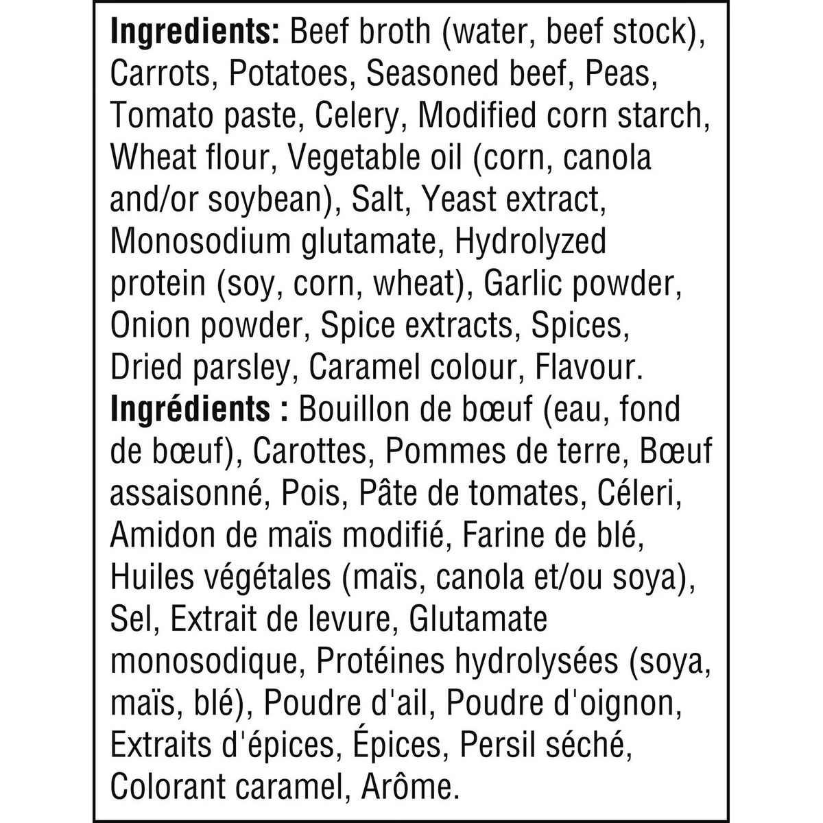 Campbell's Chunky Beef Ready to Serve Soup, 515 mL