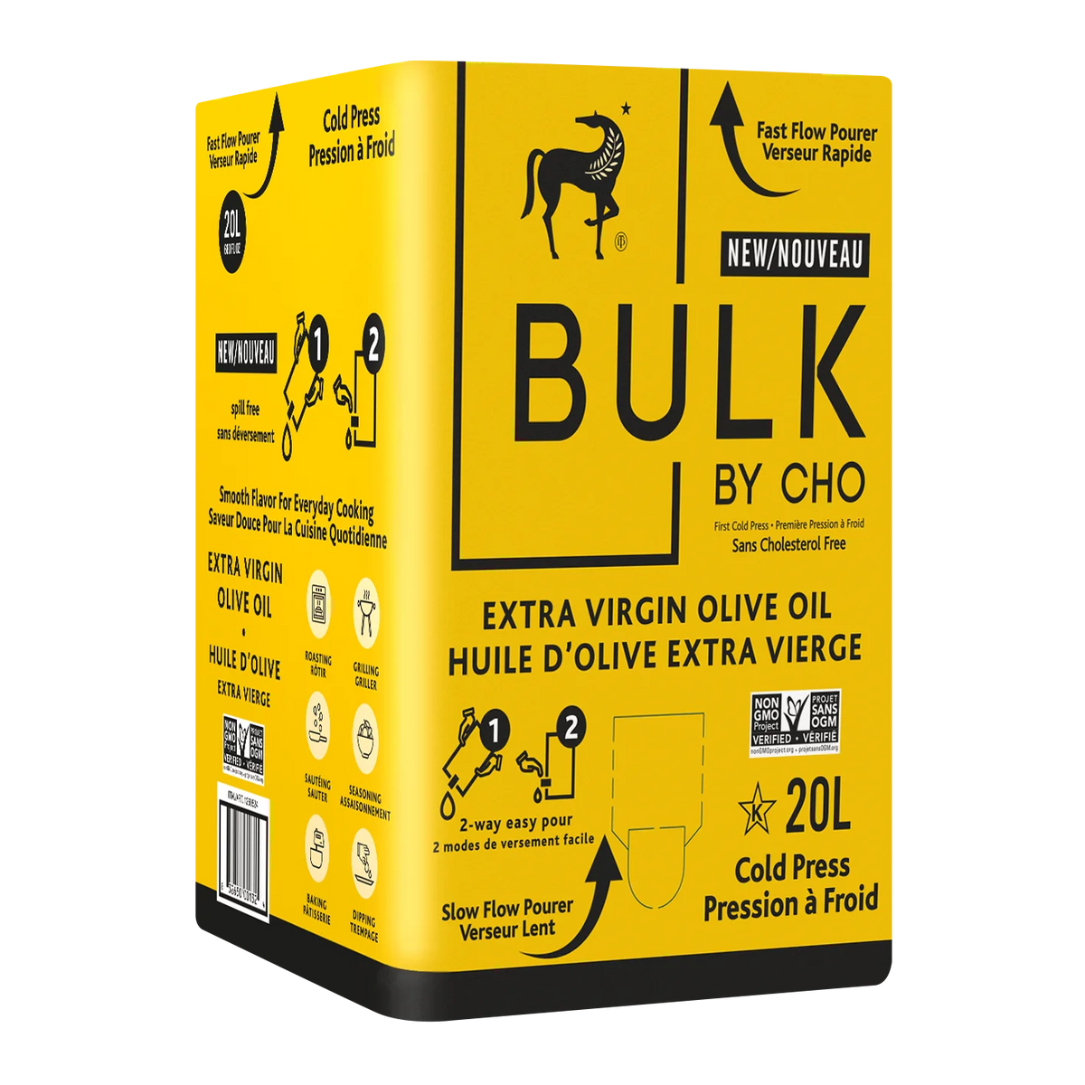 Bulk by CHO Bag-in-Box Extra Virgin Olive Oil, 20 L