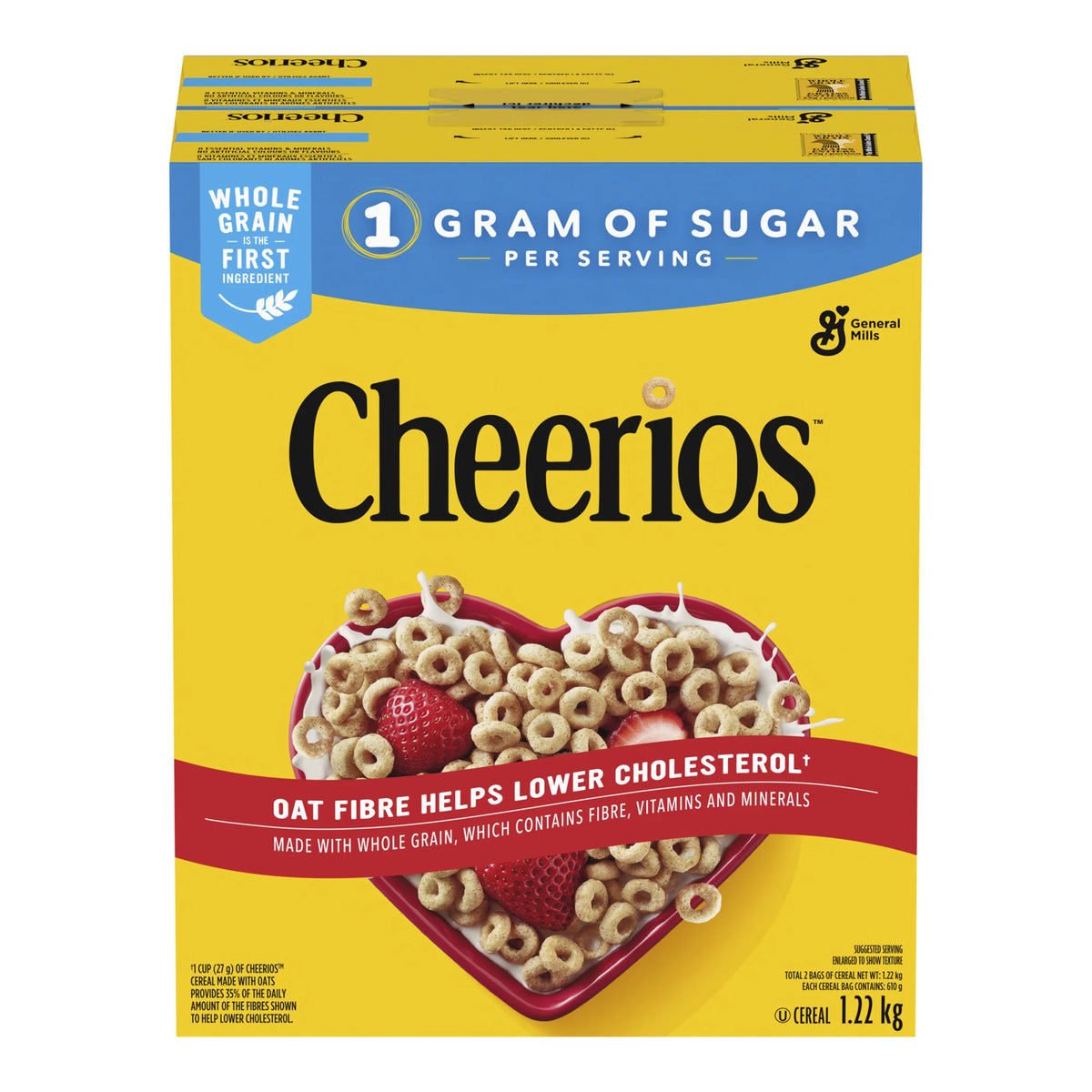Cheerios Jumbo Cereal, 1.22 kg