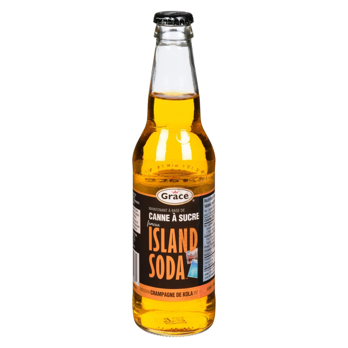 Grace Island Soda Kola Champagne, 355 mL