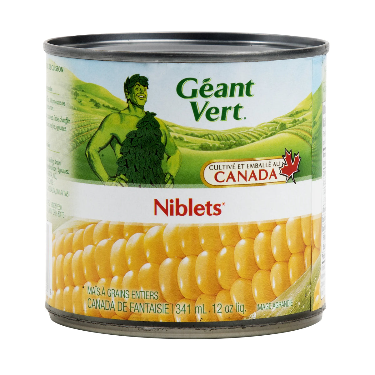 Green Giant Niblets Whole Kernel Corn, 12 × 341 mL