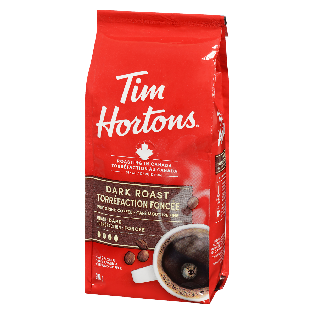 Tim Hortons Dark Roast Coffee, 300 g