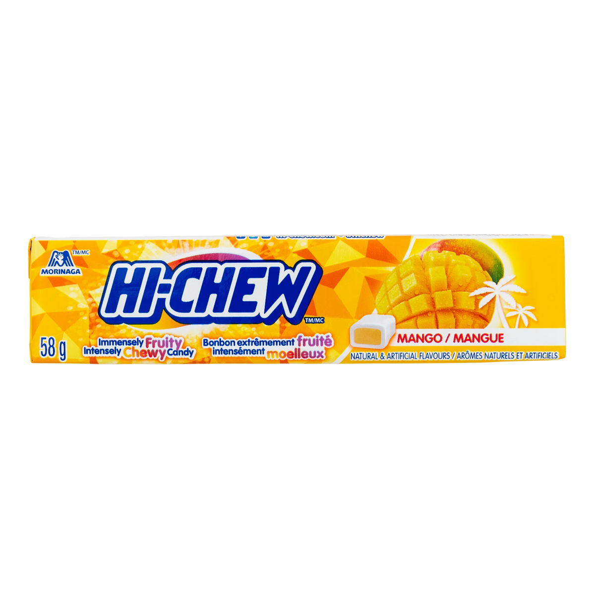Hi-Chew Mango Candy, 12 × 58 g