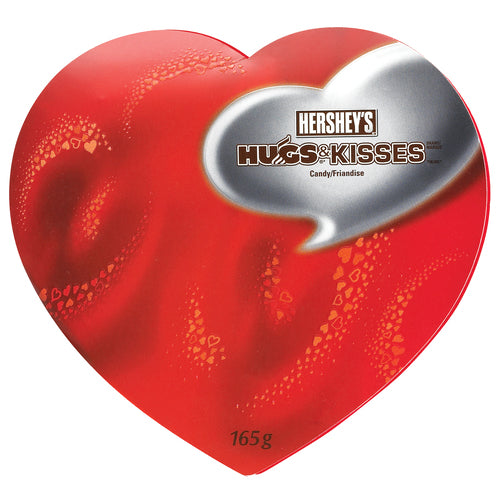 Hershey's Hugs & Kisses Chocolate Heart, 165 g