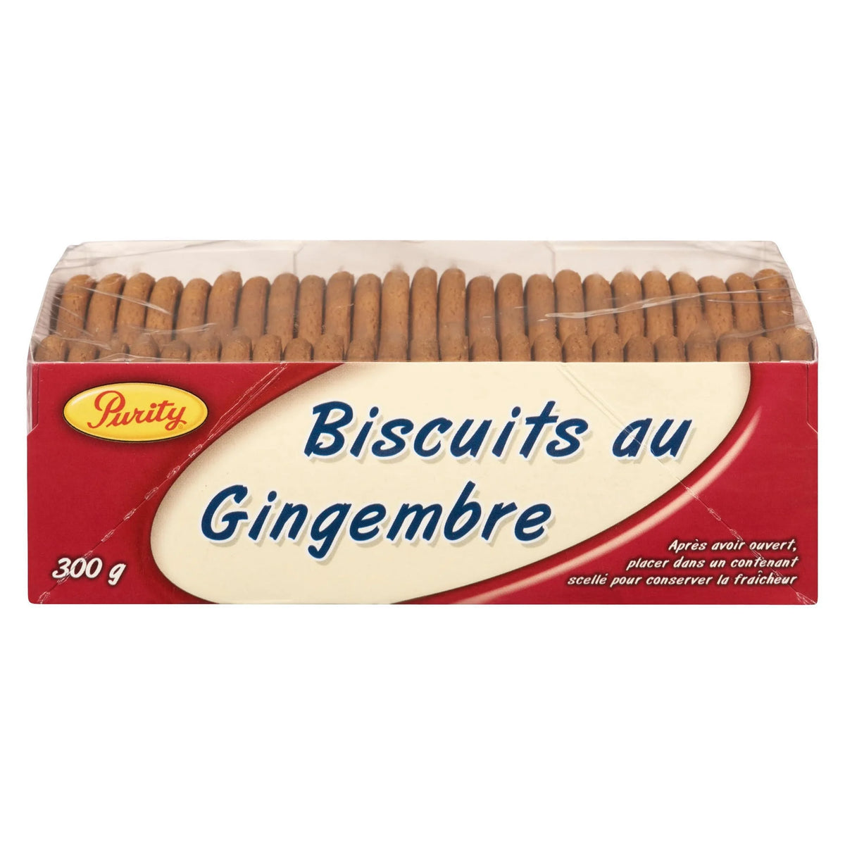 Purity Ginger Snaps Hard Round Cookies, 300 g