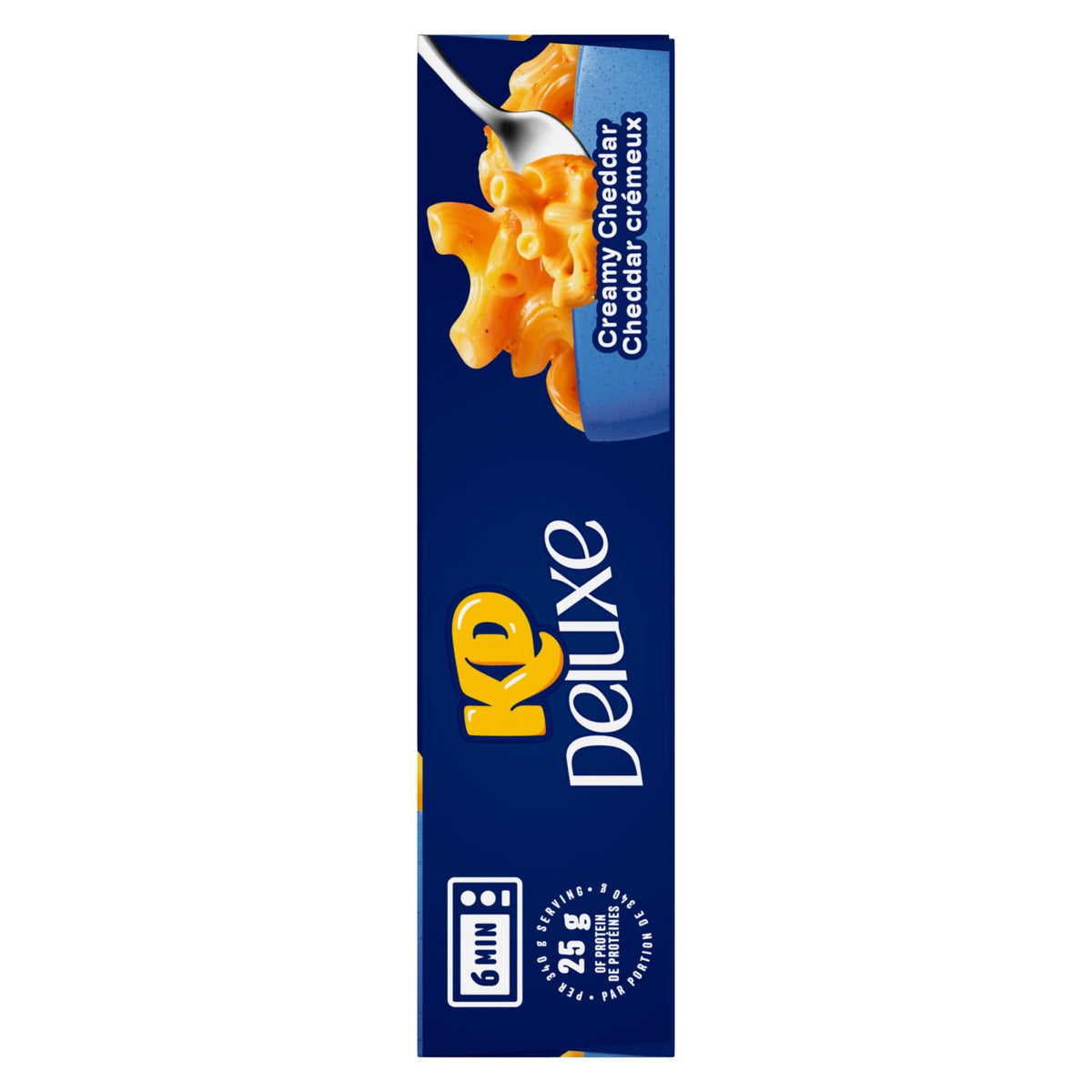 Kraft Dinner Deluxe Creamy Cheddar Macaroni and Cheese Frozen Dinner, 340 g