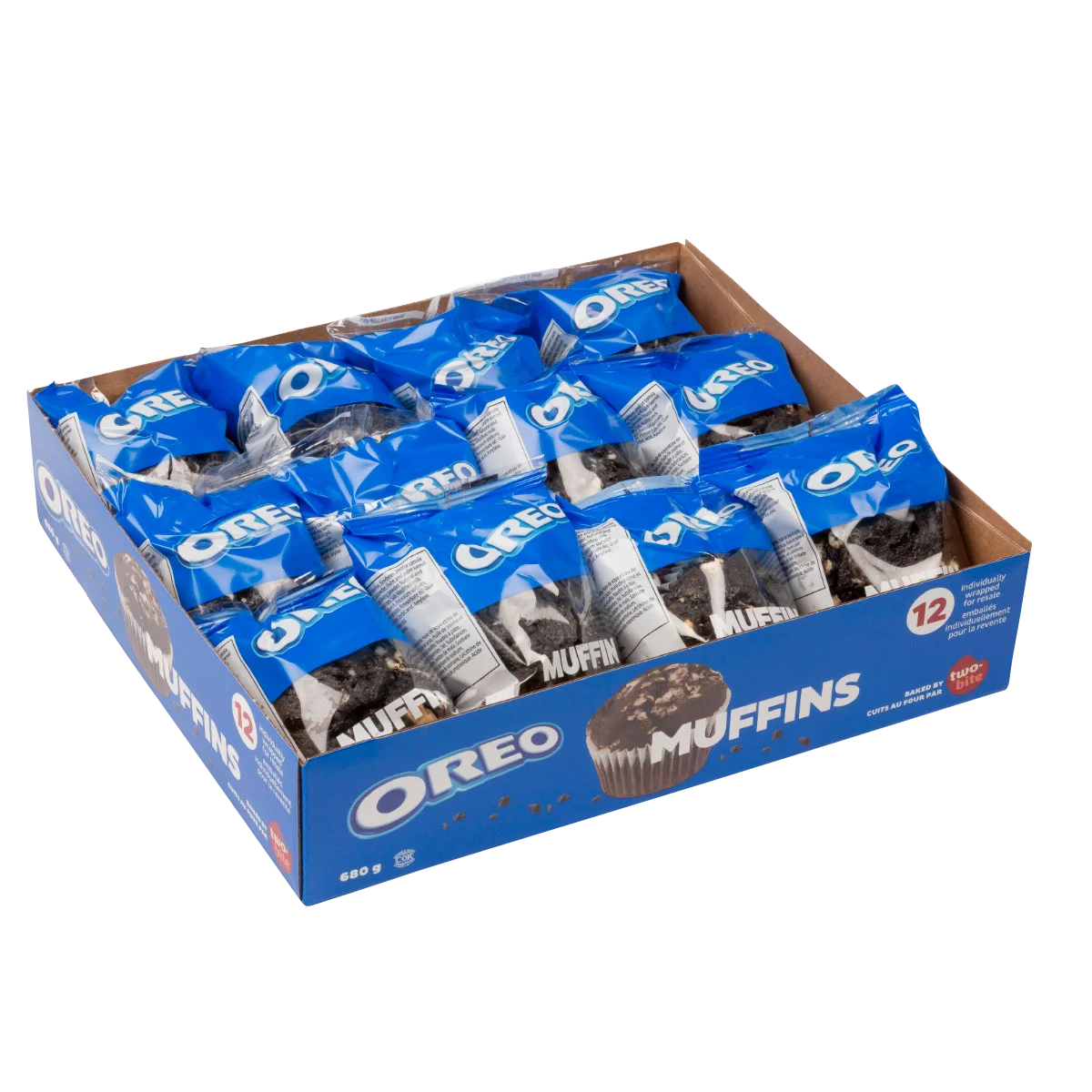Two Bites Oreo Muffin, 12 count