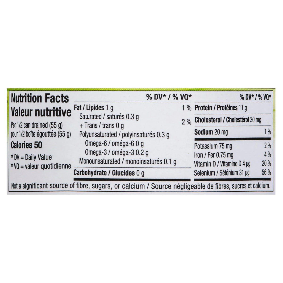 Clover Leaf Low Sodium Flaked Light Skipjack Tuna in Water, 170 g