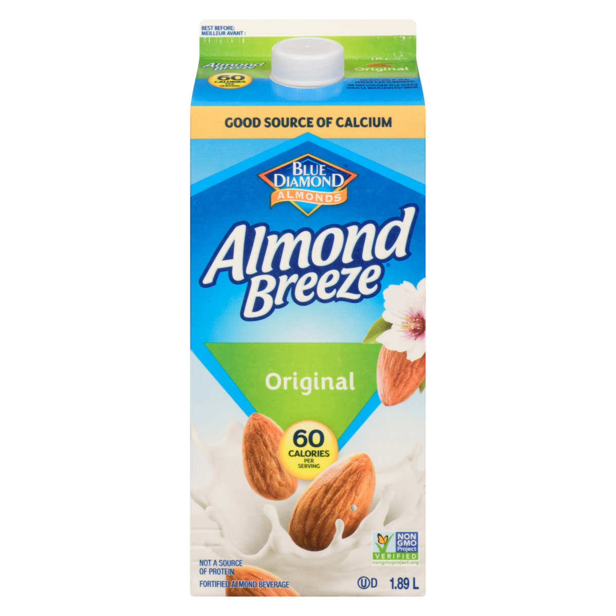Blue Diamond Almond Breeze Original, 1.89 L