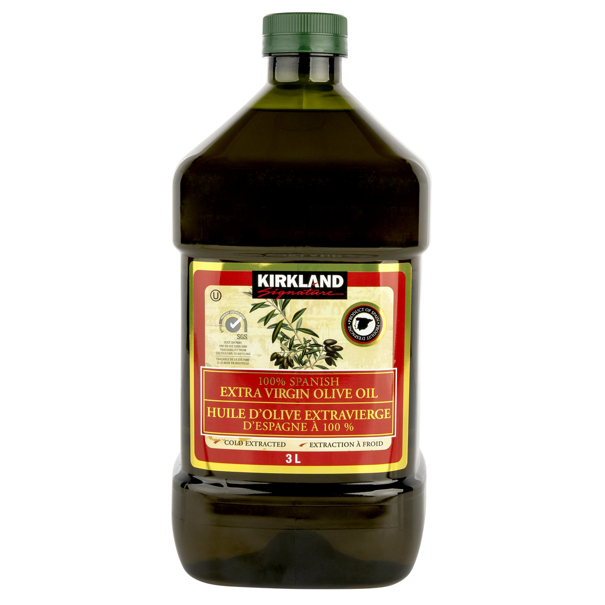 Kirkland Signature Extra Virgin Olive Oil, 3 L