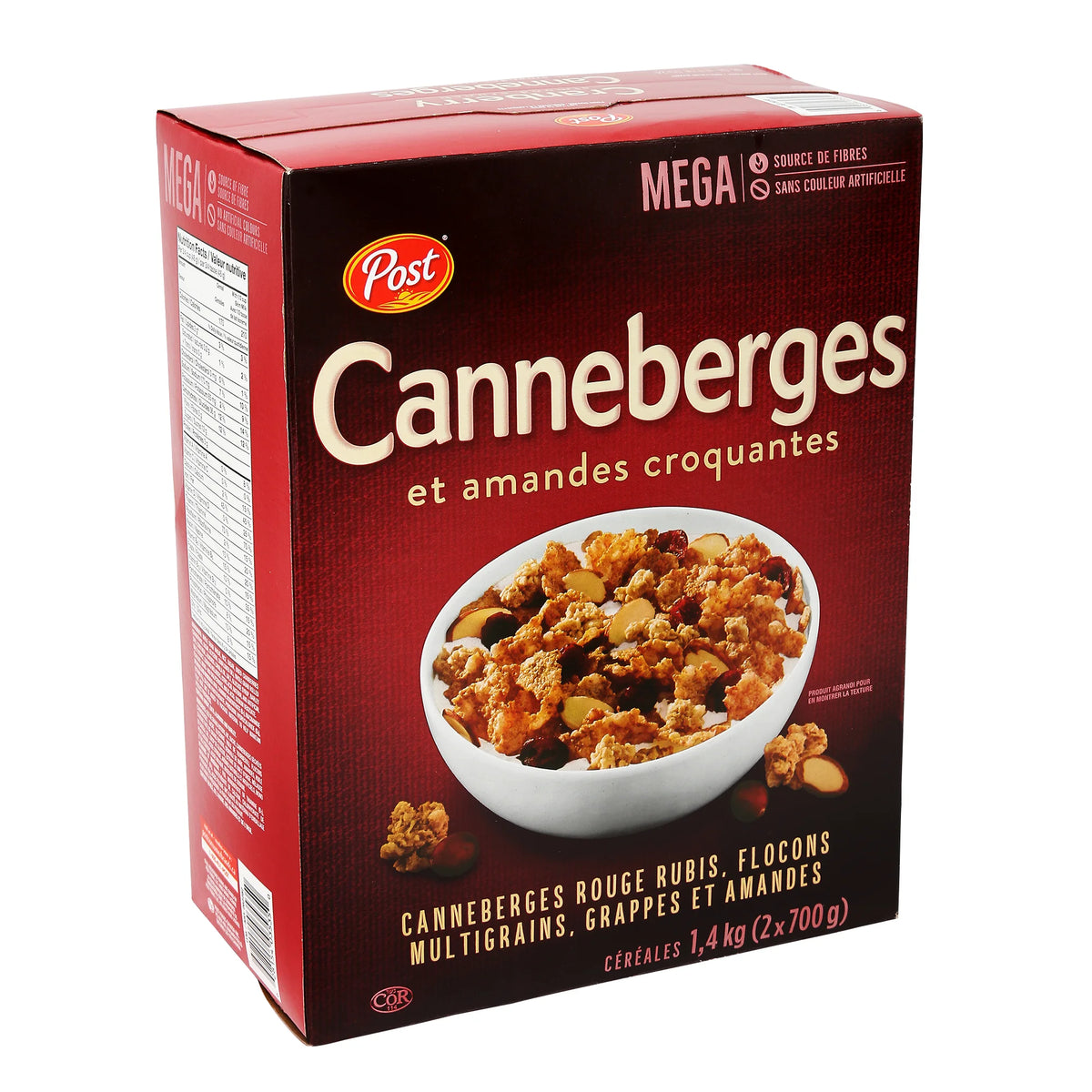 Post Cranberry Almond Crunch Cereal, 1.4 kg