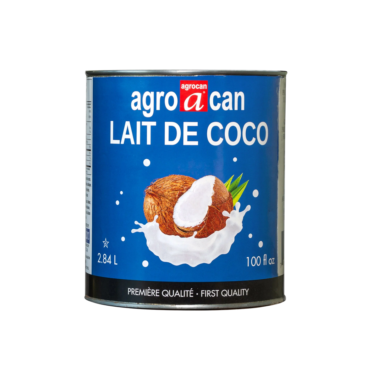 Agrocan Coconut Milk, 2.84 L