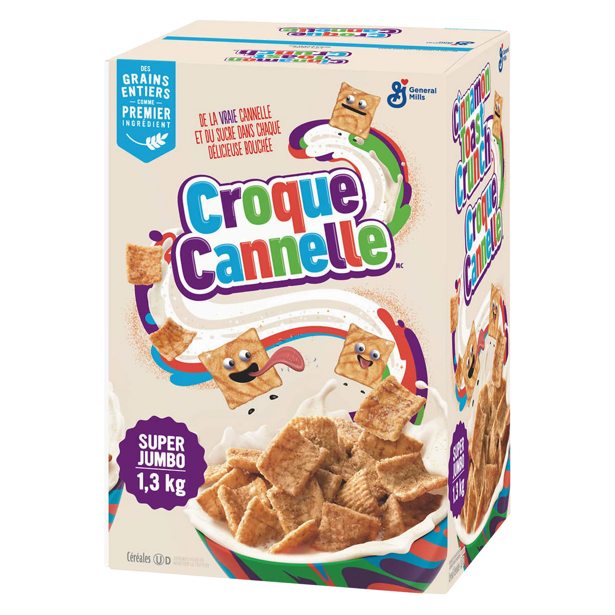 General Mills Cinnamon Toast Crunch Cereal Jumbo Pack, 1.3 kg